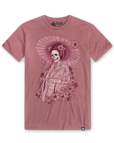 Eternal Beauty Vintage Tee-Vintage Mauve-Regular-Mock--Model---L