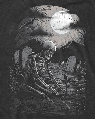 Eternal Root Tee-Charcoal-Regular-Swatch--Model---L