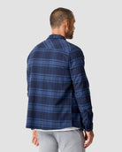 Fairbanks Flannel-Navy-Regular-Back--Model---L