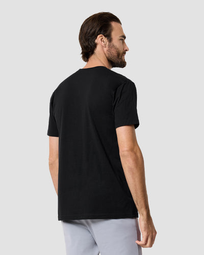 Fiery Guardian Tee-Black-Regular-Back--Model---L