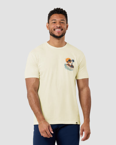 Golden Coast Vintage Tee-Vintage Natural-Regular-Front--Model---L