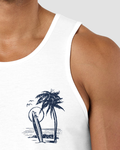 Beach Bungalow Tank-White-Regular-Detail--Model---L
