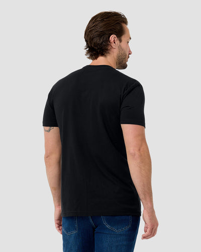 Arcade Odyssey Tee-Black-Regular-Back--Model---L
