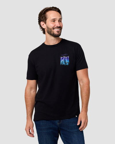 Bottled Chaos Tee-Black-Regular-Front--Model---L