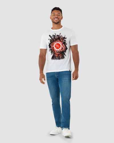 Crimson Eclipse Tee-White-Regular-Full--Model---L