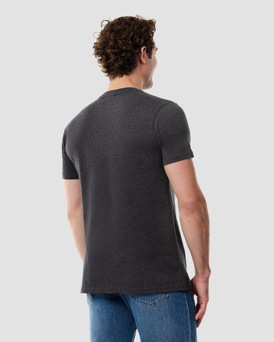 Fallen Honor Tee-Charcoal-Regular-Back--Model---L