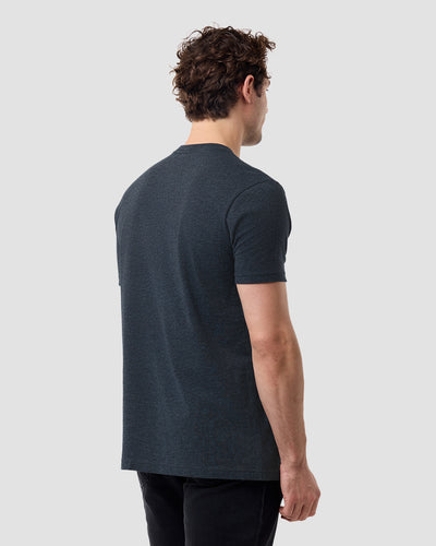 Lunar Canyon II Tee-Navy-Regular-Back--Model---L