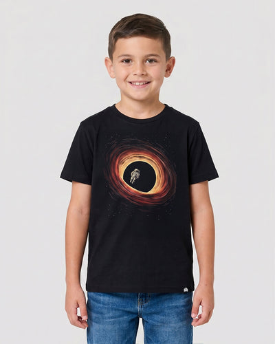 No Return Youth Tee-Black-Regular-Front