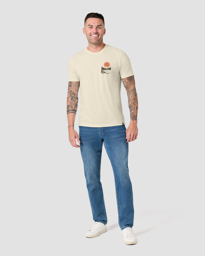 Solstice Shore Tee-Natural-Regular-Full--Model---L