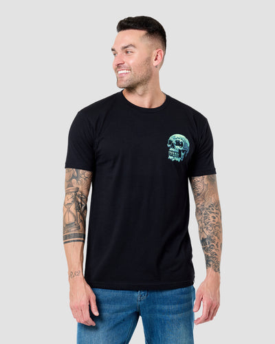 Viscous Void Tee-Black-Regular-Front--Model---L