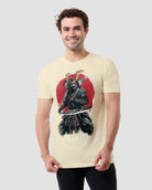 Warrior's Dawn Vintage Tee-Vintage Natural-Regular-Front--Model---L