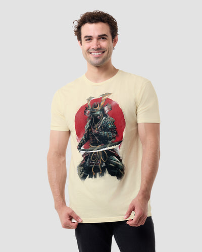 Warrior's Dawn Vintage Tee-Vintage Natural-Regular-Front--Model---L