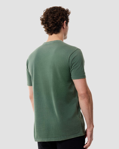 Wild Current Vintage Tee-Vintage Royal Pine-Regular-Back--Model---L