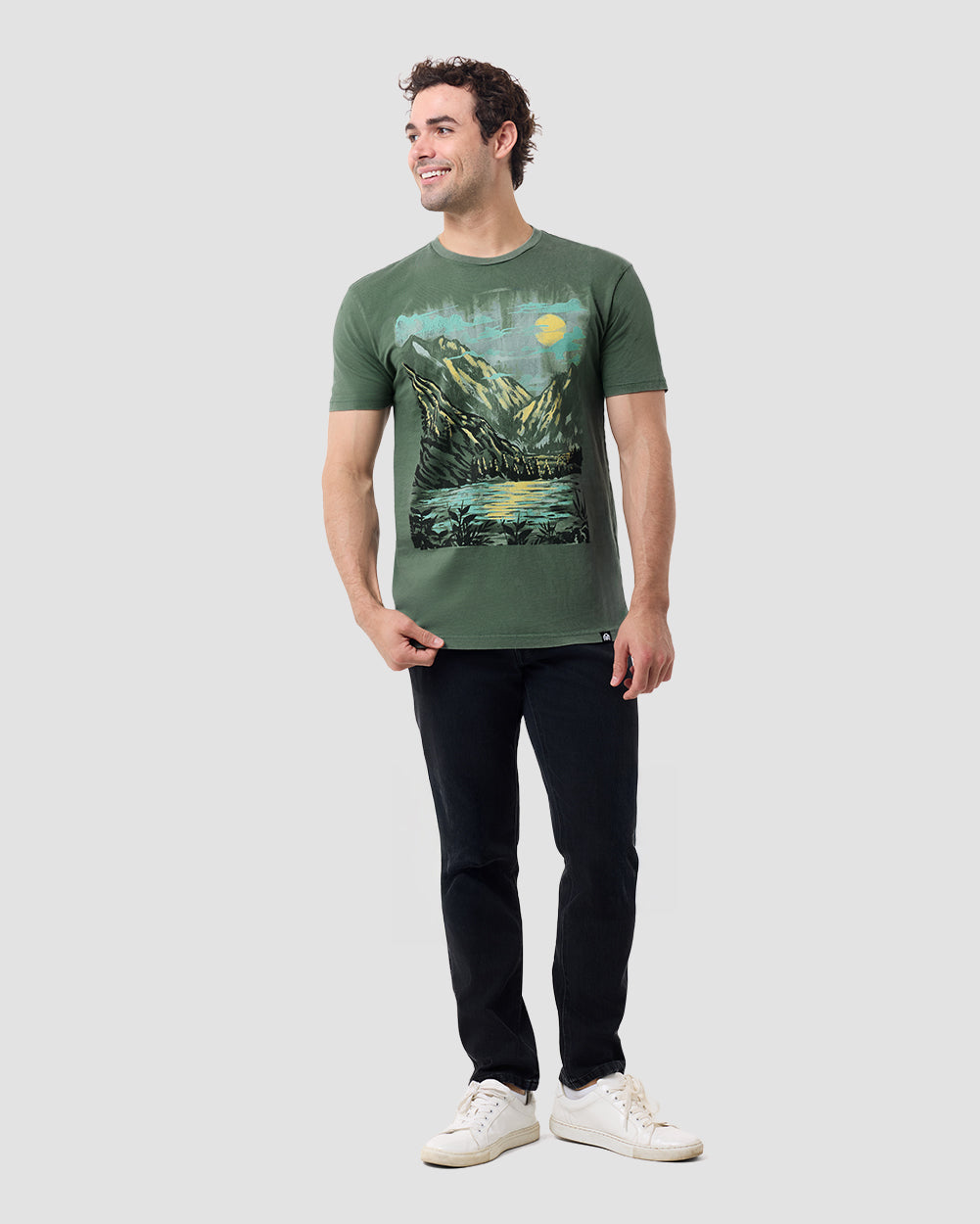 Wildscape Vintage Tee-Vintage Royal Pine-Regular-Full--Model---L