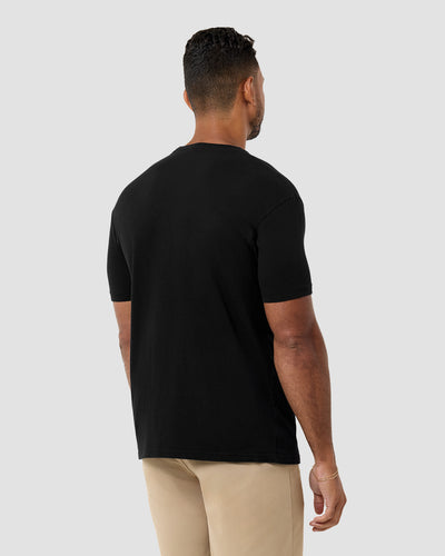 Harbor Nights Vintage Tee-Vintage Black-Regular-Back--Model---L