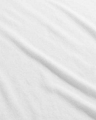 Long Sleeve Henley Tee - Branded-White-Macro