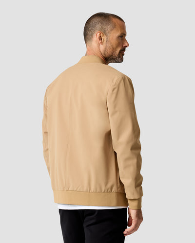 Heritage Bomber Jacket-Khaki-Regular-Back--Zac---L