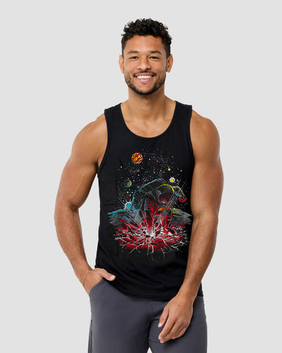 Impact Tank-Black-Regular-Front--Model---L