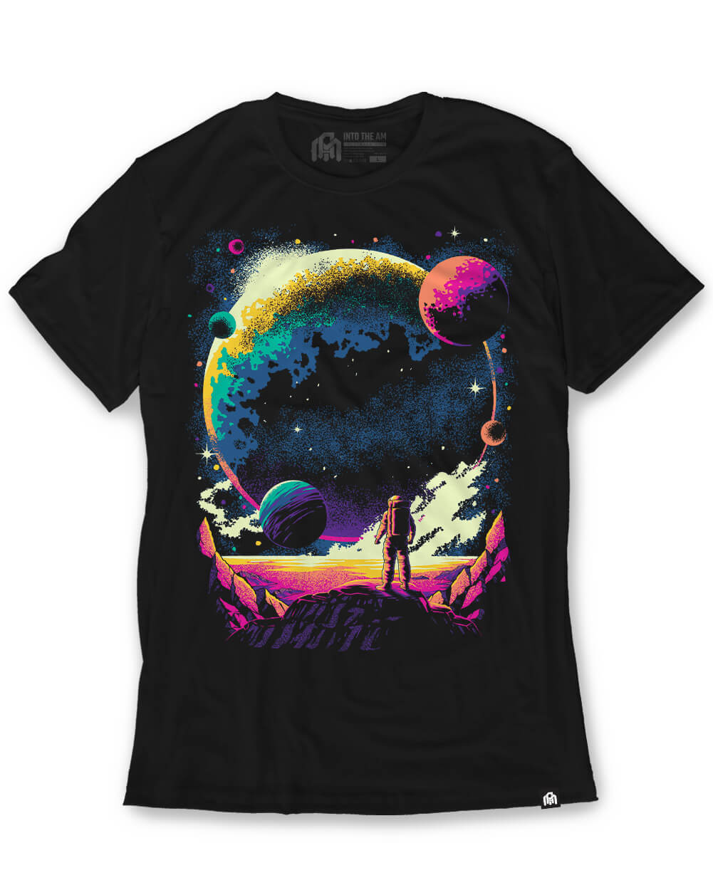 Infinity Explorer Tee-Black-Regular-Mock--Model---L