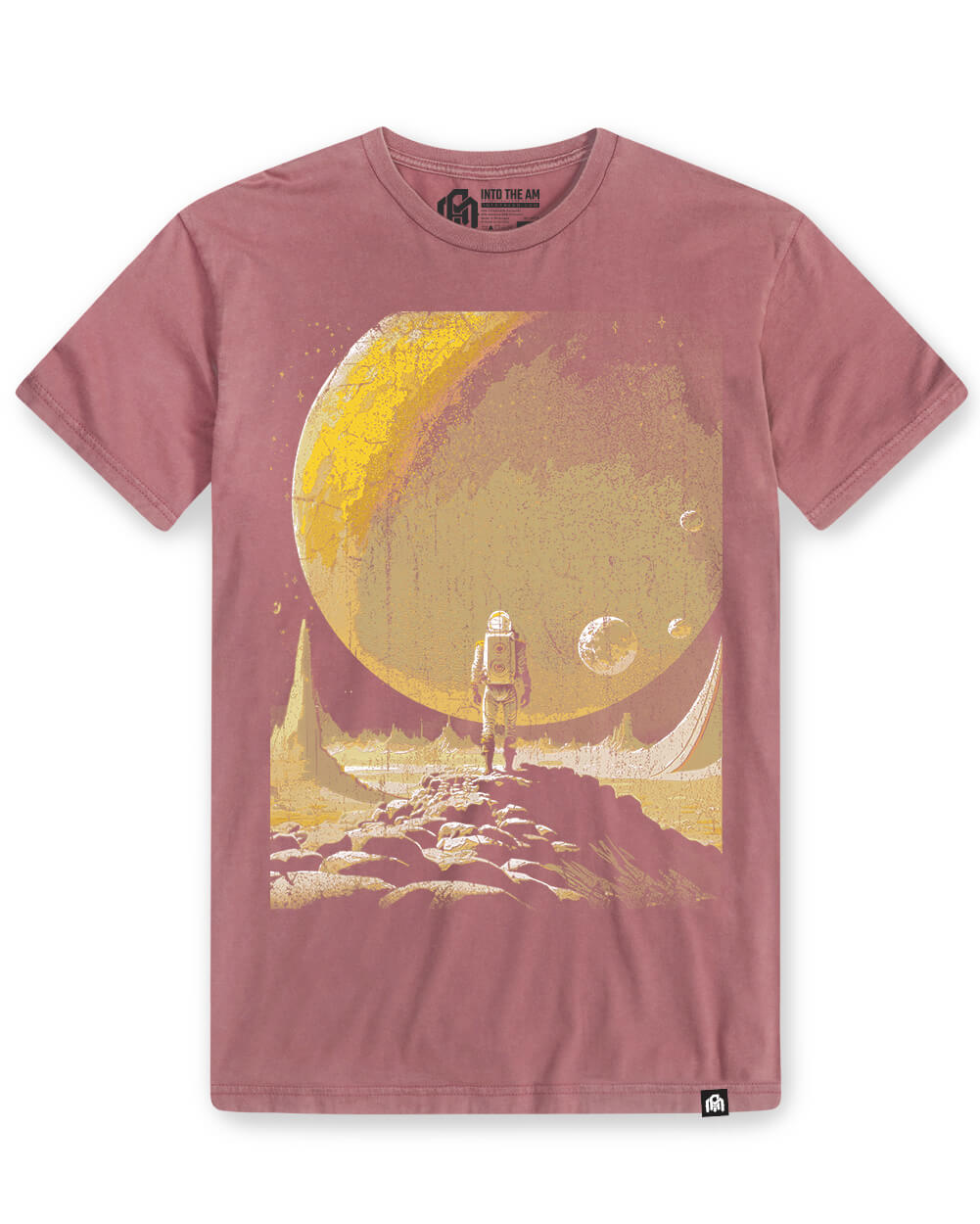 Intergalactic Vintage Tee-Vintage Mauve-Regular-Mock--Model---L