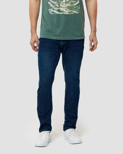 Legacy Stretch Denim Jeans-Dark Indigo-30"-Regular-Front--Erich---32