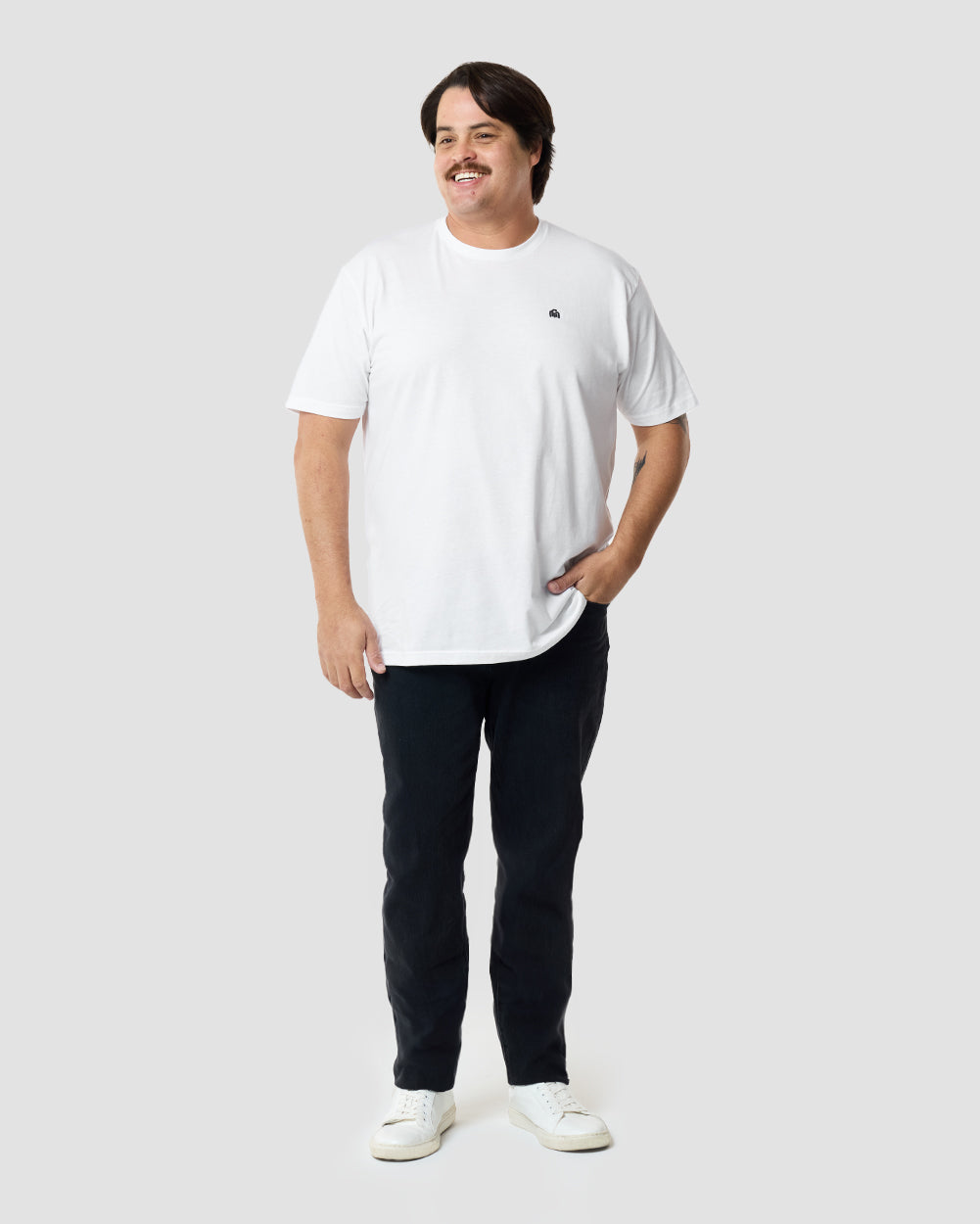 Legacy Stretch Denim Jeans-Black-32"-Plus-Front--Hayden---40