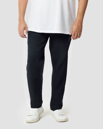 Legacy Stretch Denim Jeans-Dark Grey-30"-Plus-Front--Model---40