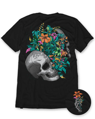 Life After Tee-Black-Regular-Mock--Model---L