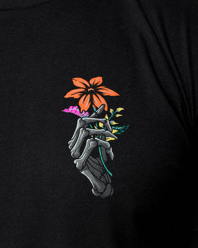 Life After Tee-Black-Regular-Detail--Model---L