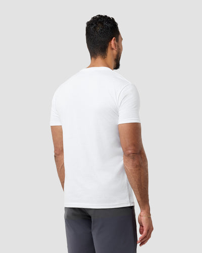 Life Path Tee-White-Regular-Back--Model---L