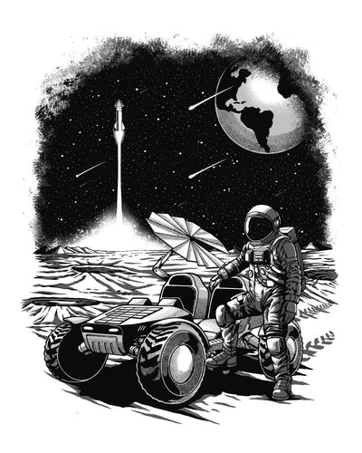 Lunar Legacy Tee-White-Regular-Swatch-Model---L