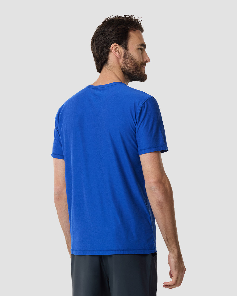 Active Tee - Branded-Blue-Back--Clayton---M-Regular