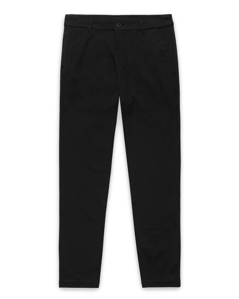 All Day Pants - Straight Fit-Black-30"-Plus-Mock--Model---40