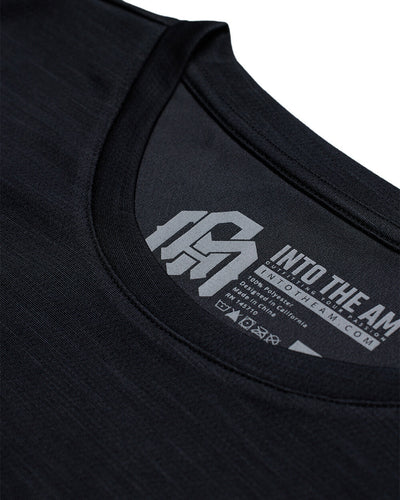 Performance Muscle Tank - Branded-Black-Regular-Detail 2--Alex---M