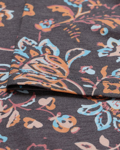 Pursuit Performance Polo-Black Floral-Tall-Regular-Detail--Model---L