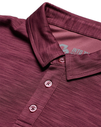 Performance Polo - Branded-Maroon-Regular-Detail 2--Alex---M