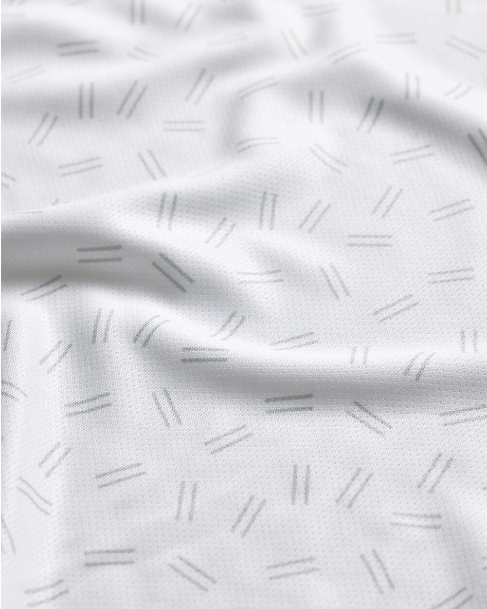 Performance Polo - Branded-White Dashes-Regular-Detail--Alex---M