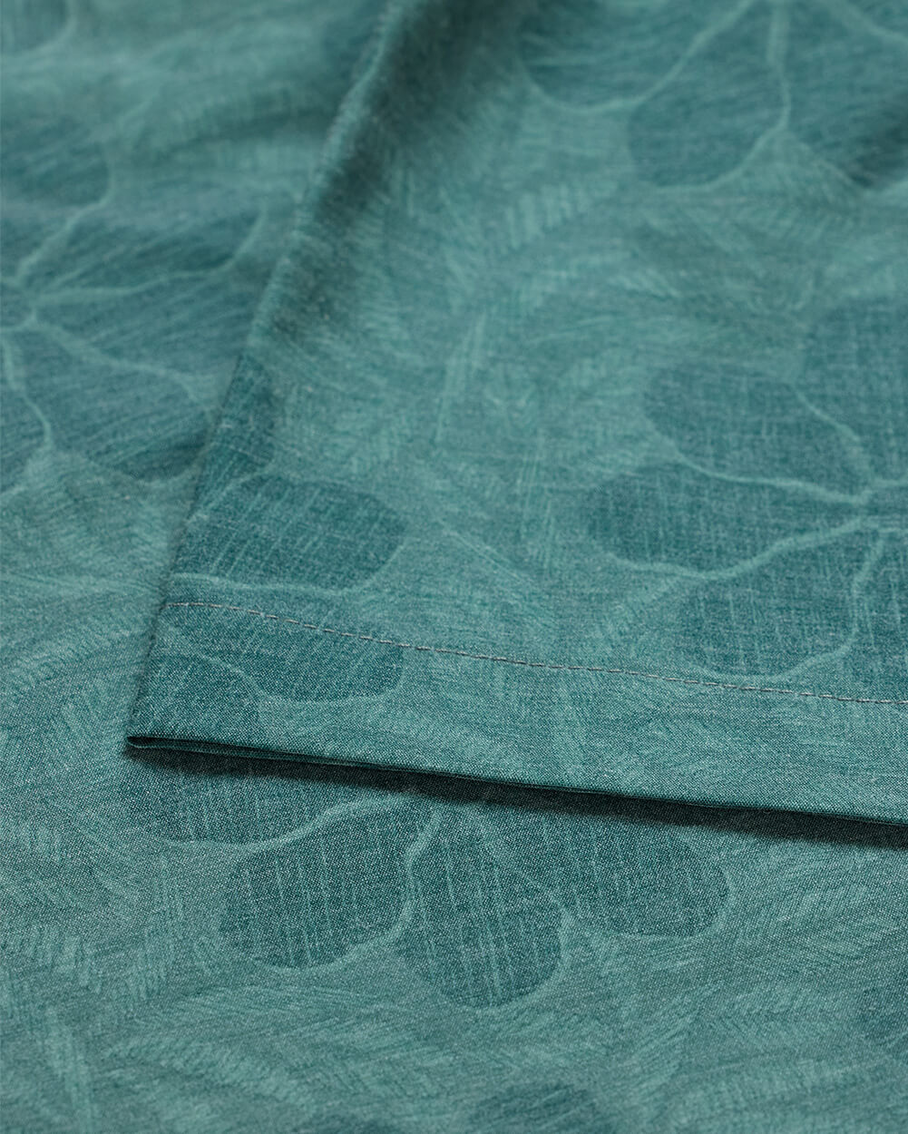 Relaxed Button Up-Green Floral-Regular-Detail--Nico---L