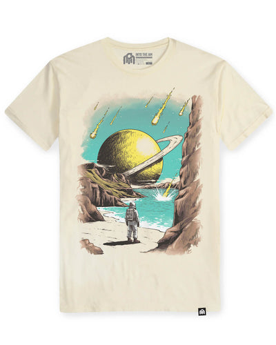Meteor Bay Vintage Tee-Vintage Natural-Regular-Mock--Model---L