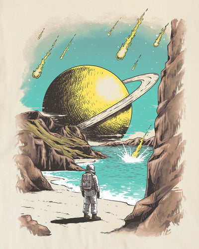 Meteor Bay Vintage Tee-Vintage Natural-Regular-Swatch--Model---L