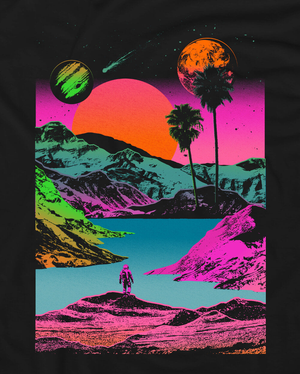 Neon Odyssey Tee-Black-Regular-Swatch--Model---L