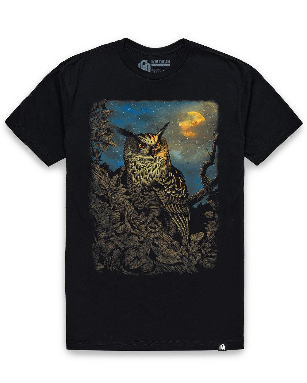 Nocturnal Watch Tee-Black-Regular-Mock--Model---L