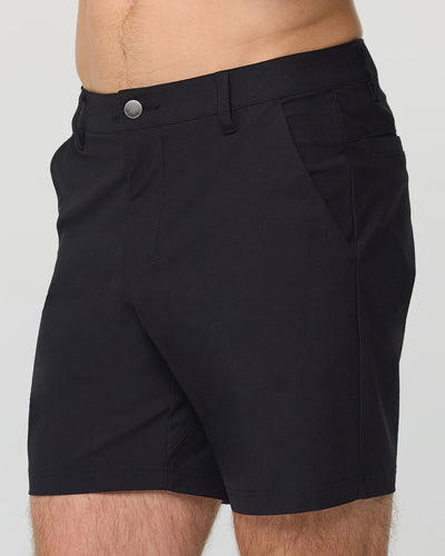 Daily Shorts-Black-7"-Regular-Front 2--Alex---31