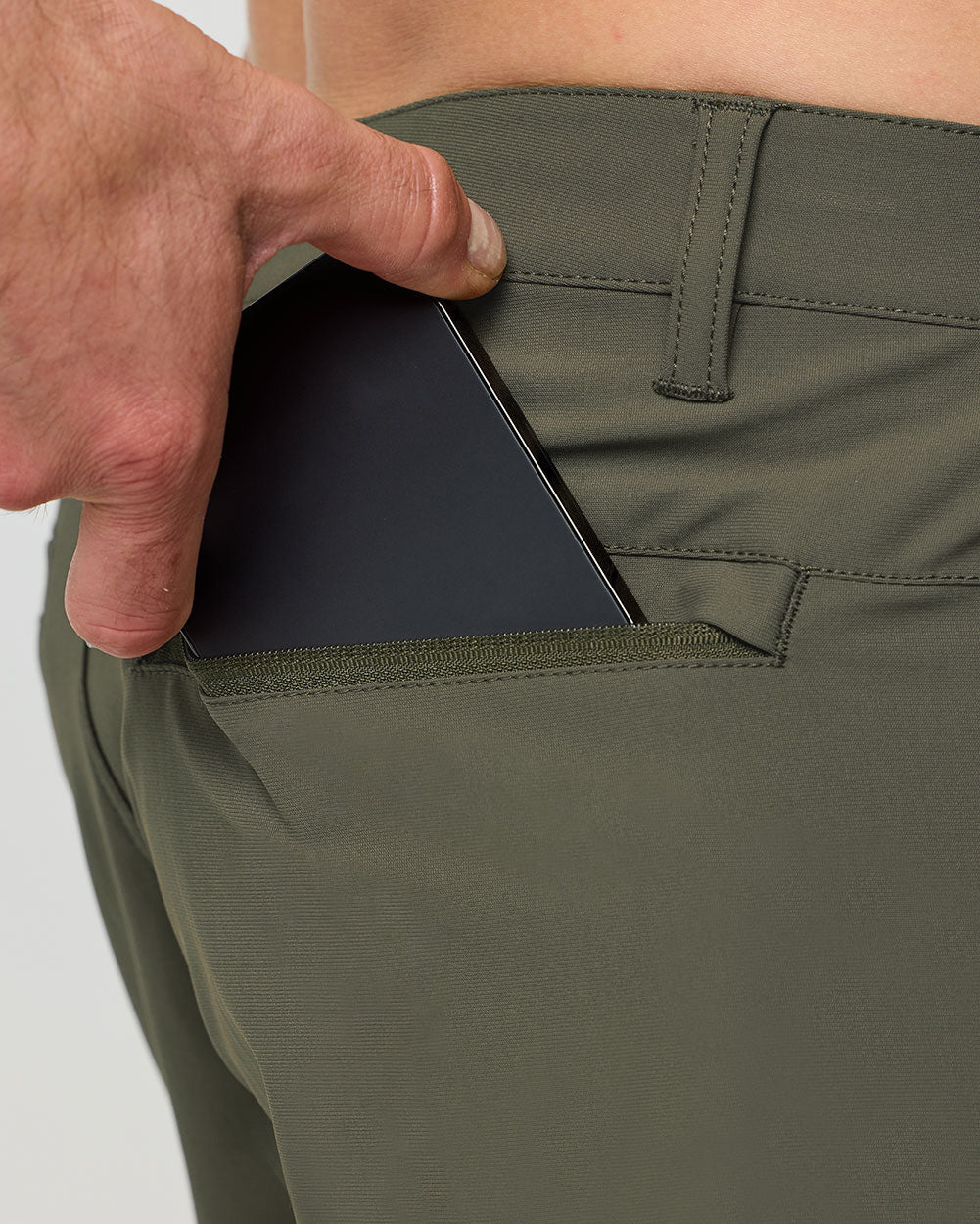 Daily Shorts-Dark Olive-9"-Regular-Macro 2--Alex---31
