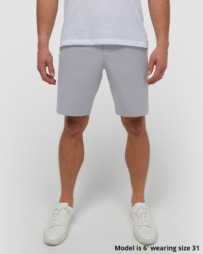 Daily Shorts-Light Grey-9"-Regular-Size--Alex---M