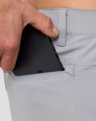 Daily Shorts-Light Grey-9"-Plus-Detail 2--Ross---40