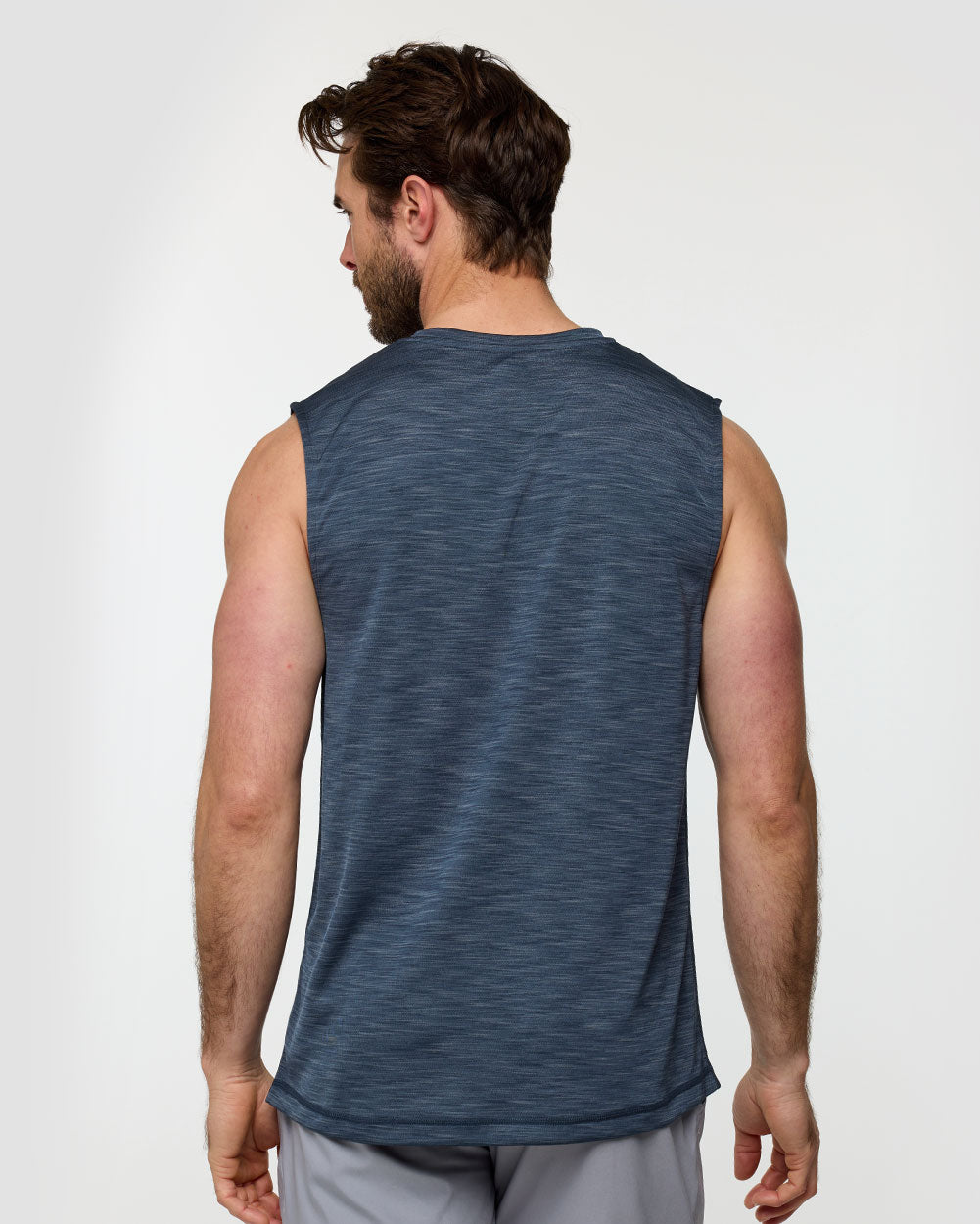 Performance Muscle Tank - Non-Branded-Navy-Regular-Back--Alex---M