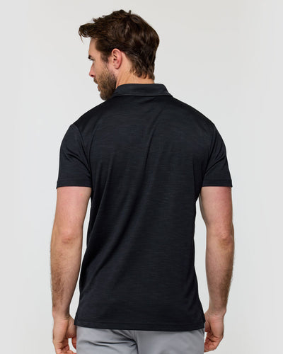 Performance Polo - Non-Branded-Black-Tall-Regular-Back--Model---L