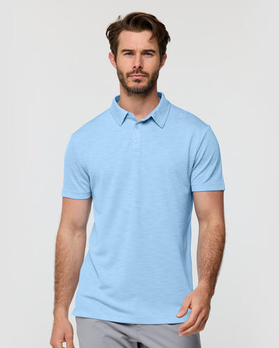 Performance Polo-Columbia Blue-Reg-Regular-Front--Alex---M