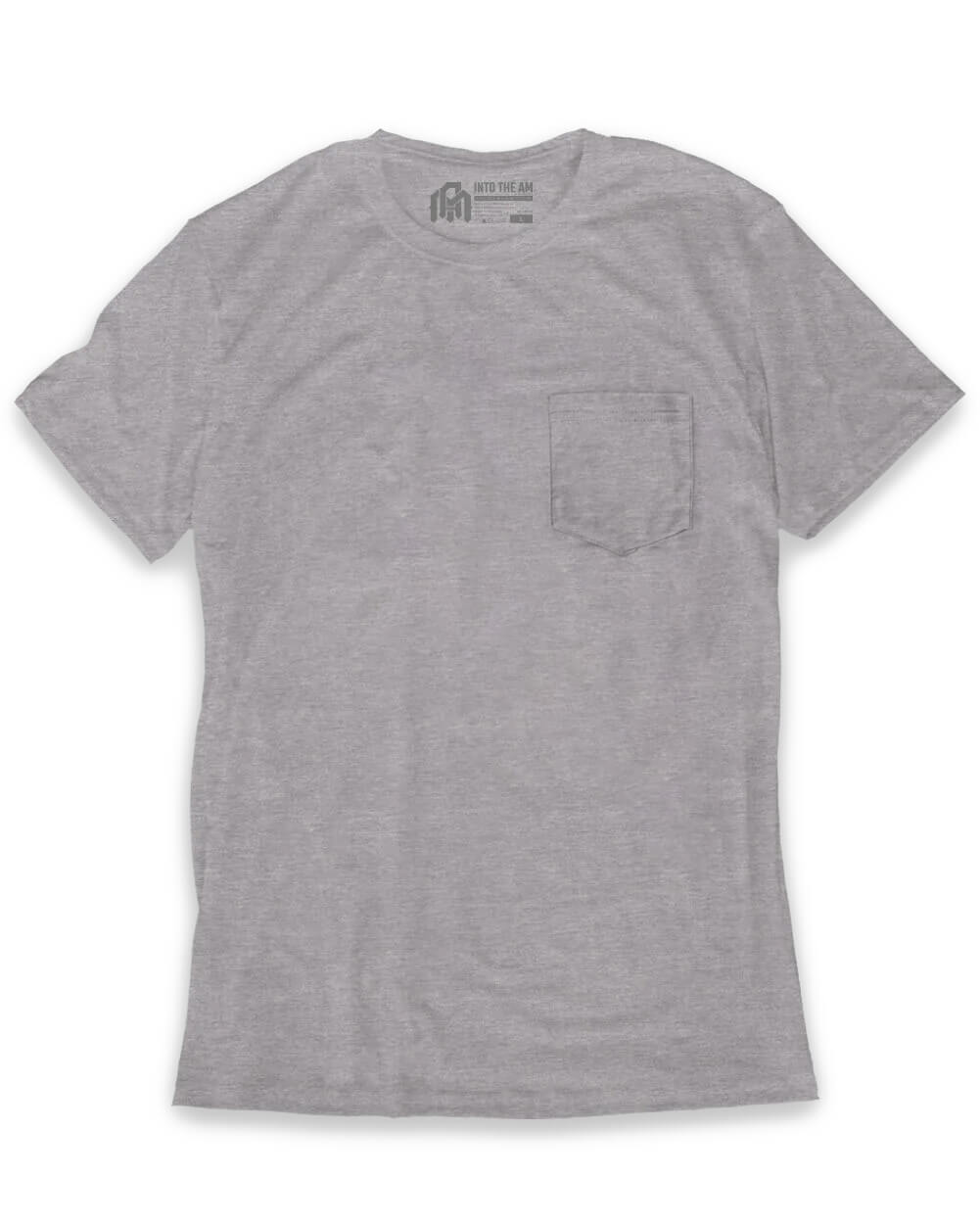 Pocket Tee-Grey-Mock--Alex---M